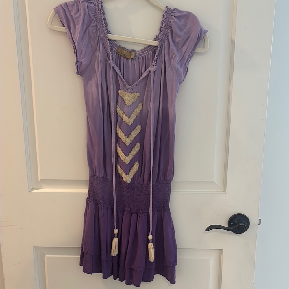 Skemo Lavender Bohemian Dress